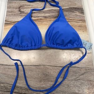 Target- Shade & Shore Royal Blue Triangle Bikini Top